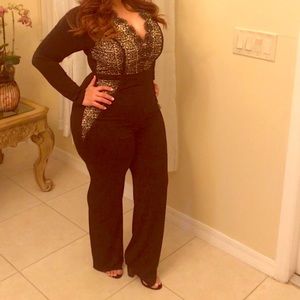 Venus Lace Detailed Jumpsuit